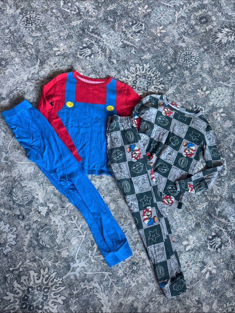 Bundle of 2 Boys Super Mario PJs
